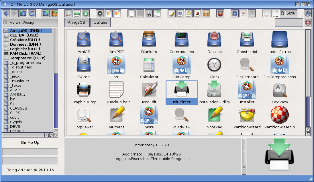 Dir Me Up / Icon view