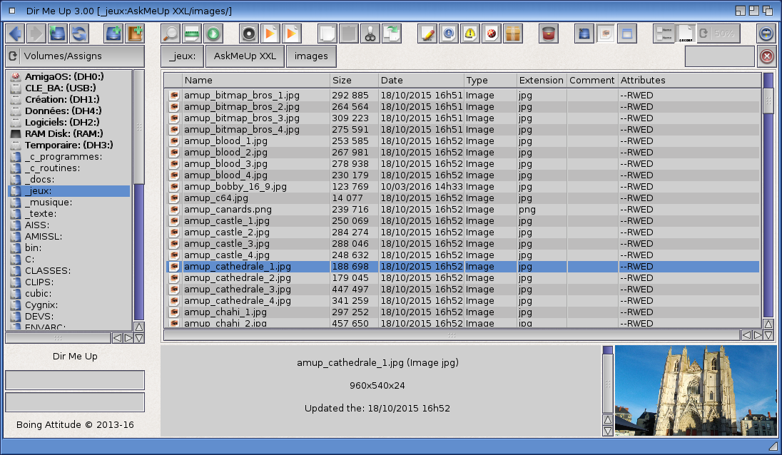 Dir Me Up / Image preview