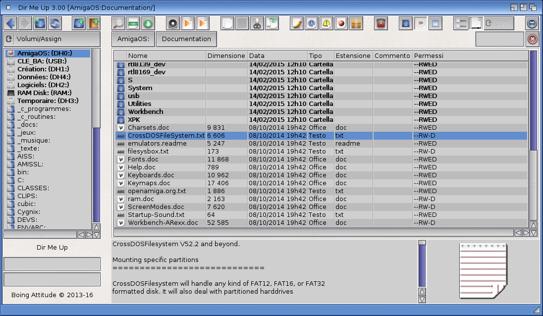 Dir Me Up / Text preview