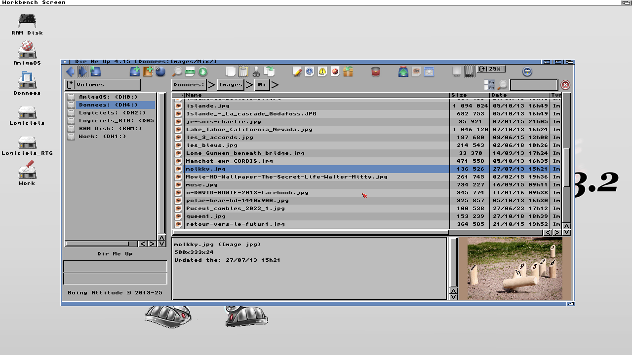 Dir Me Up / Prvisualisation d'une image